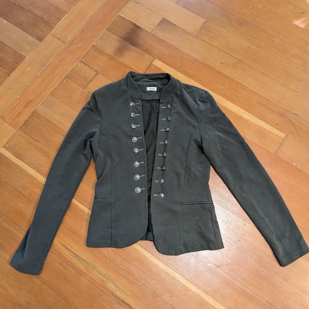 French Green Band Jacket